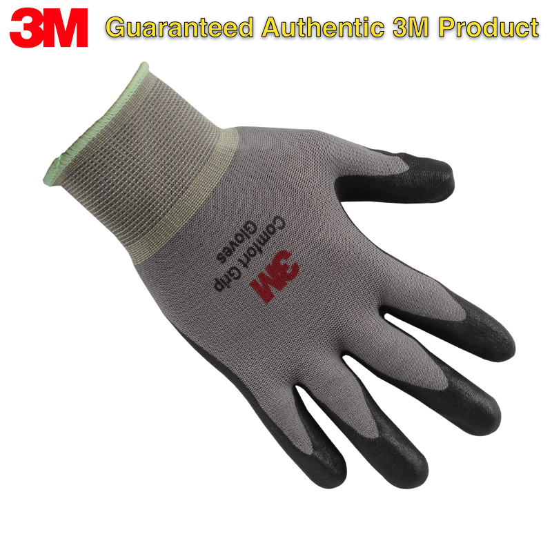 Nitrile Mechanic Glove - 3M ถุงมือทํางาน ด้ามจับสบาย ถุงมือกันลื่น ทนต่อการสึกหรอ ถุงมือนิรภัยป้องกันแรงงาน