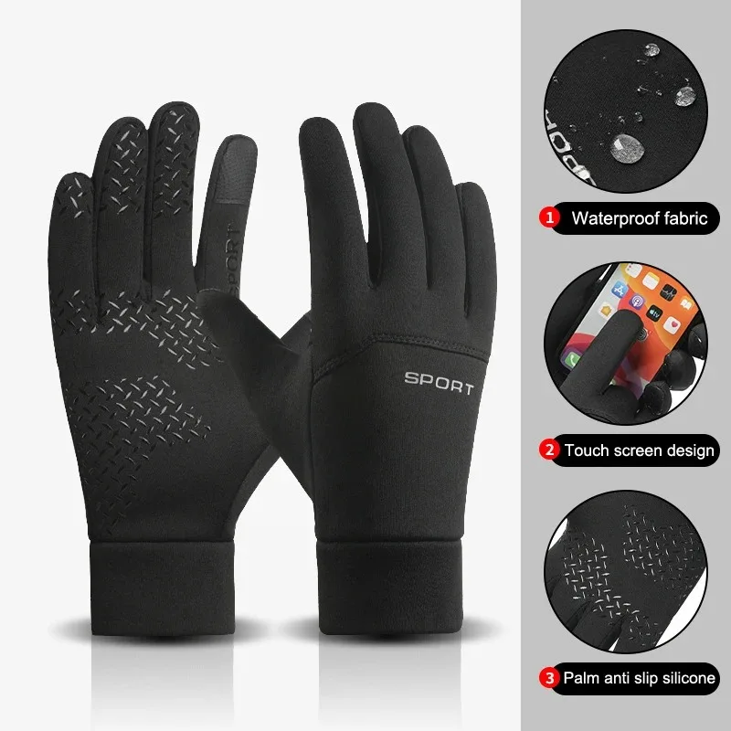 Magic Touch Glove - ถุงมือหน้าหนาวแบบสัมผัสหน้าจอ 2026 สำหรับผู้ชายและผู้หญิง ถุงมือเต็มนิ้วสำหรับวิ่ง ออกกำลังกาย ฟิตเนส