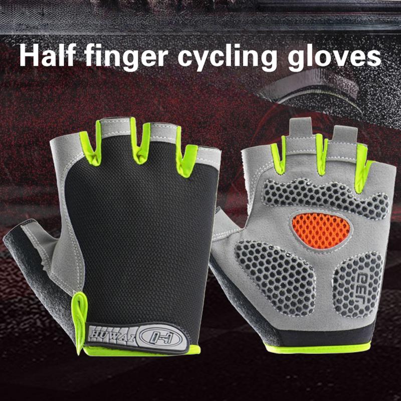 ถุงมือปั่นจักรยานแบบครึ่งนิ้ว  - Cycling Glove Padded บทวิจารณ์และราคา