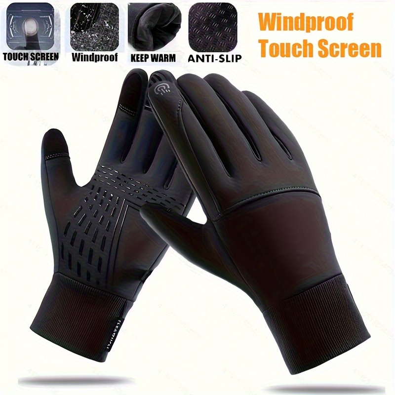 ถุงมือขี่จักรยานฤดูหนาวของผู้ช - Ski Glove Waterproof บทวิจารณ์และราคา