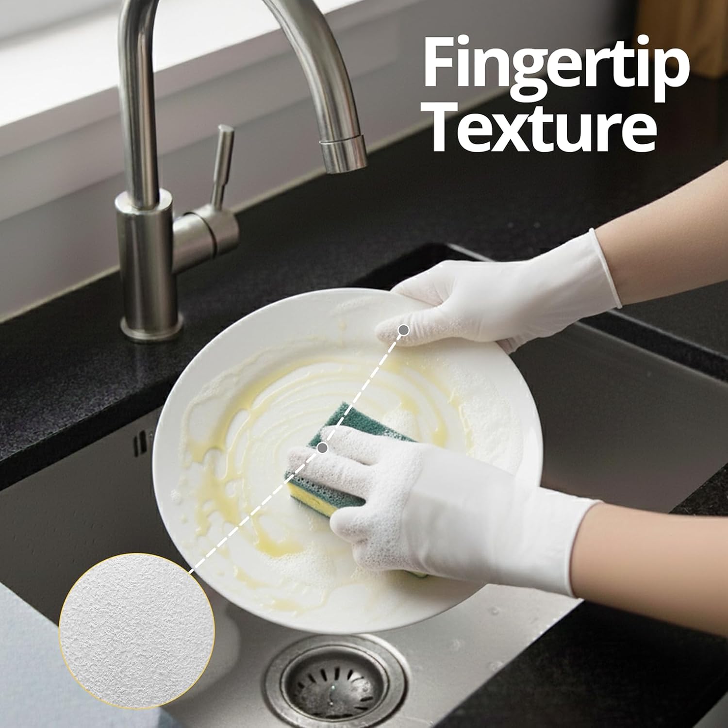 ถุงมือไนไตรล์แบบใช้แล้วทิ้ง 10 - Latex Disposable Glove บทวิจารณ์และราคา