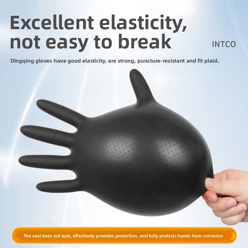 โรงงานซ่อมรถยนต์ ซ่อมเครื่องกล - Nitrile Mechanic Glove บทวิจารณ์และราคา
