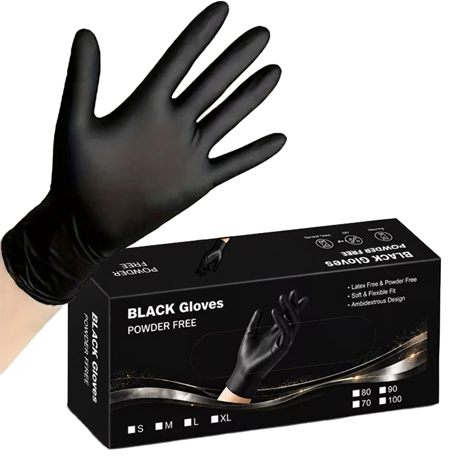 100 ชิ้น/กล่อง ถุงมือไนไตรล์สี - Latex Disposable Glove บทวิจารณ์และราคา