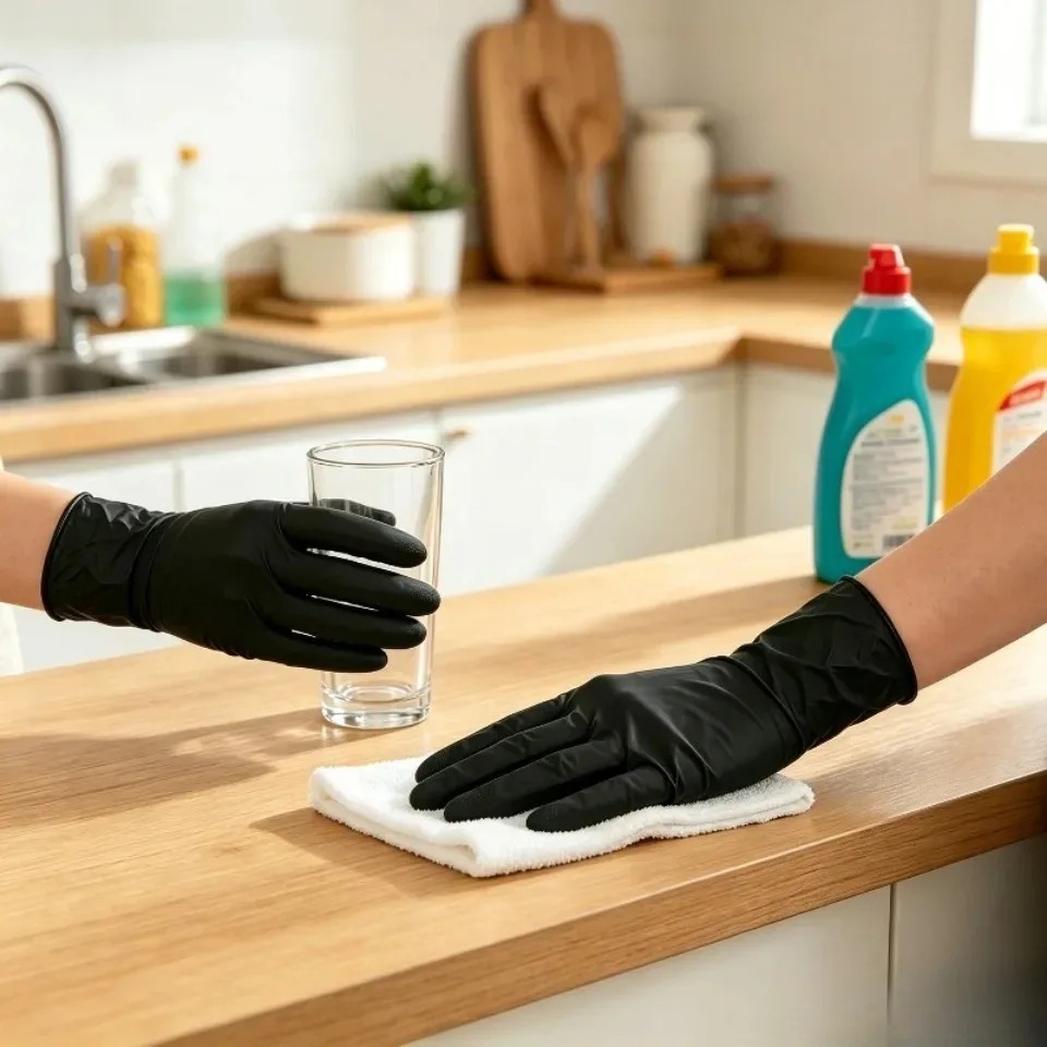 100 ชิ้น/กล่อง ถุงมือไนไตรล์สี - Latex Disposable Glove บทวิจารณ์และราคา
