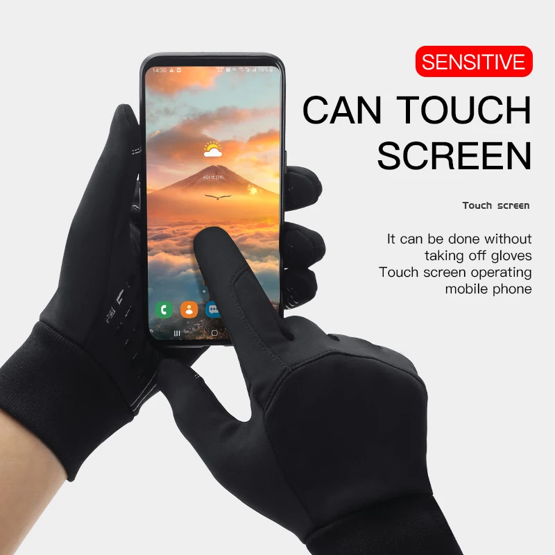 ฤดูหนาวกีฬากลางแจ้งวิ่งถุงมือห - Magic Touch Glove บทวิจารณ์และราคา